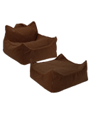 WIGI SACO POUF Y REPOSAPIÉS SET