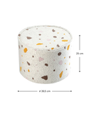 WIGI POUF TERRAZZO